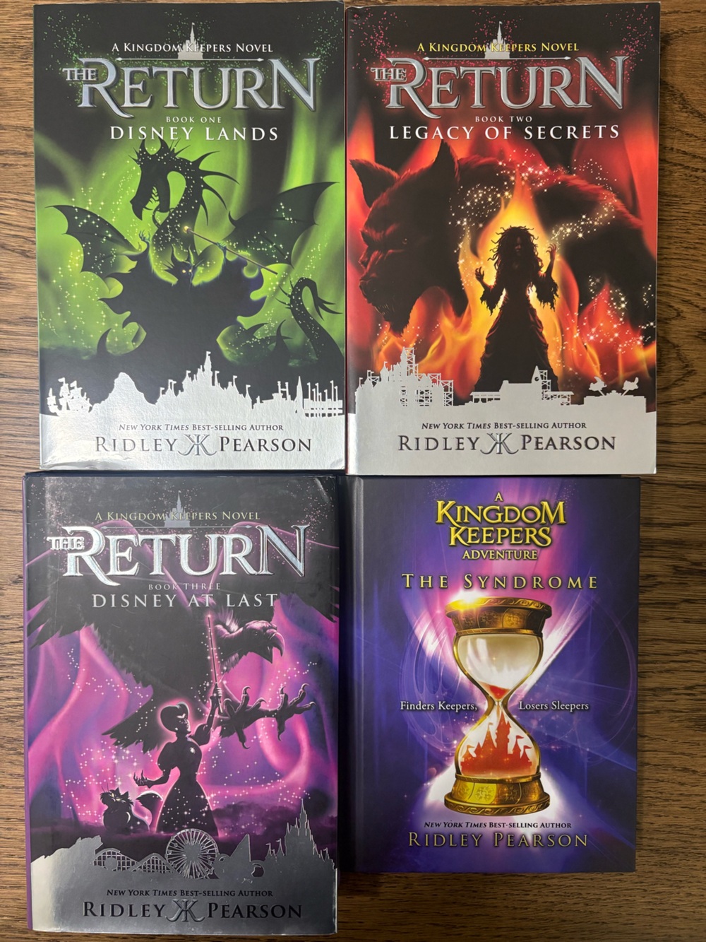 Kingdom Keepers The Return Books.